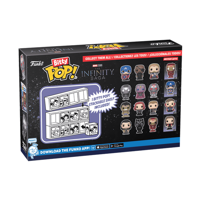 Funko Bitty POP Marvel Iron Man 4'lü Paket