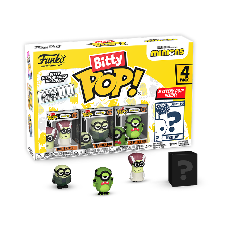 Funko Bitty POP - Minions- Frankenbob 4PK