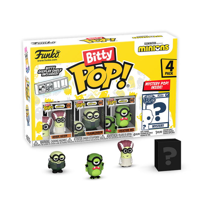 Funko Bitty POP: Minions- Frankenbob 4PK