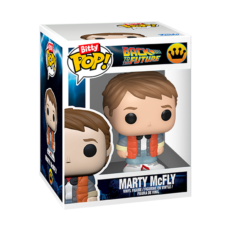 Funko Bitty POP - Ride Back to the Future - Rides Marty McFly and Time Machine
