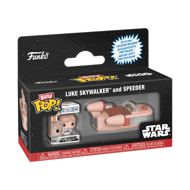 Funko Bitty POP Ride: Star Wars - Speeder with Luke