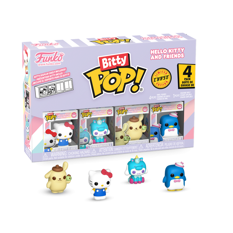 Funko Bitty POP - Sanrio - Hello Kitty 4'lü Paket  Chase