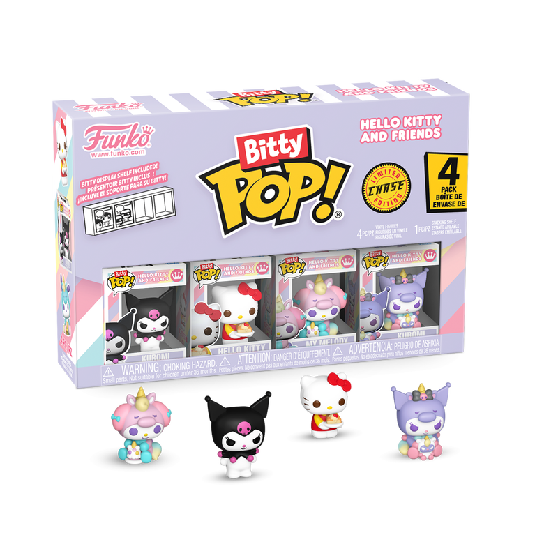 Funko Bitty POP - Sanrio - Kuromi 4'lü Paket Chase