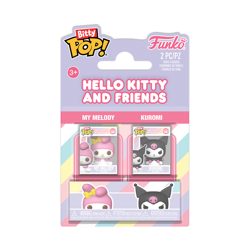 Funko Bitty POP - Sanrio - My Melody&Kuromi 2'li Paket