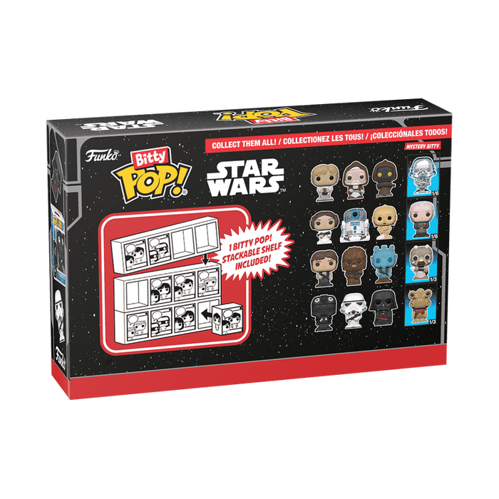 Funko Bitty POP: Star Wars- Luke 4PK