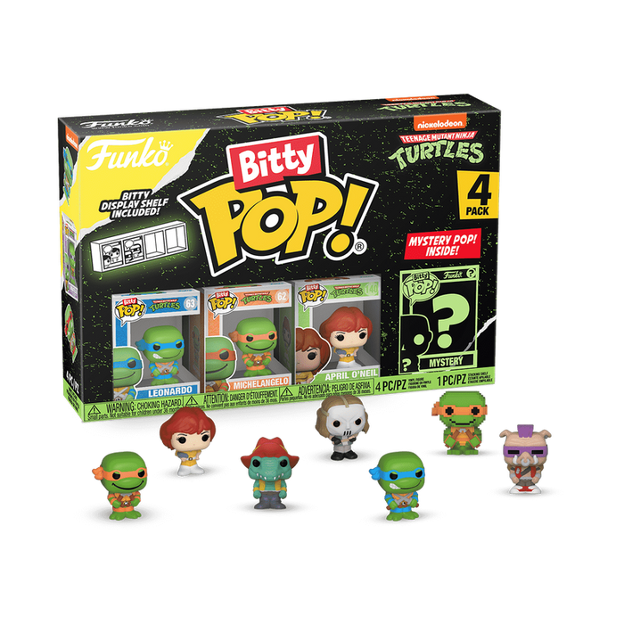 Funko Bitty POP - Teenage Mutant Ninja Turtles Leonardo 4'lü Paket