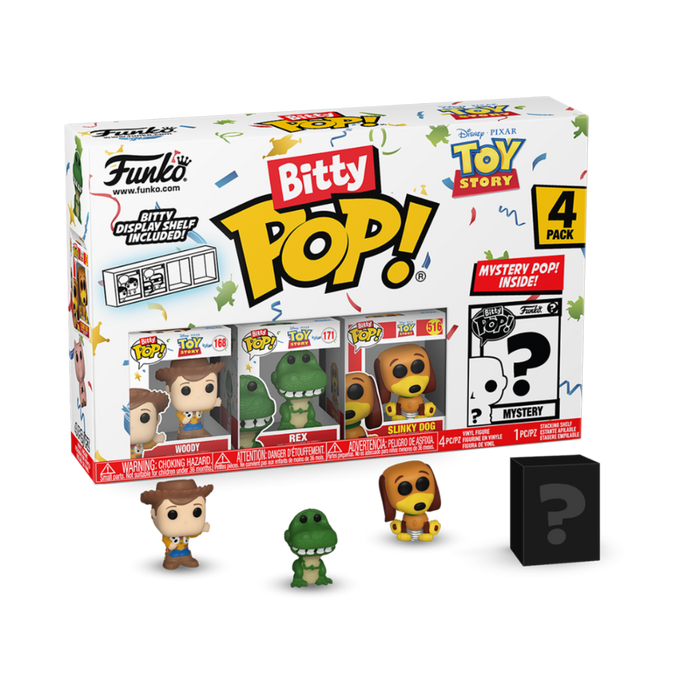 Funko Bitty POP: Toy Story 4PK - Woody