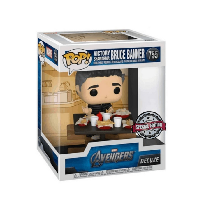 Funko Deluxe POP Figür - Marvel; Bruce Banner Shawarma Special Edition