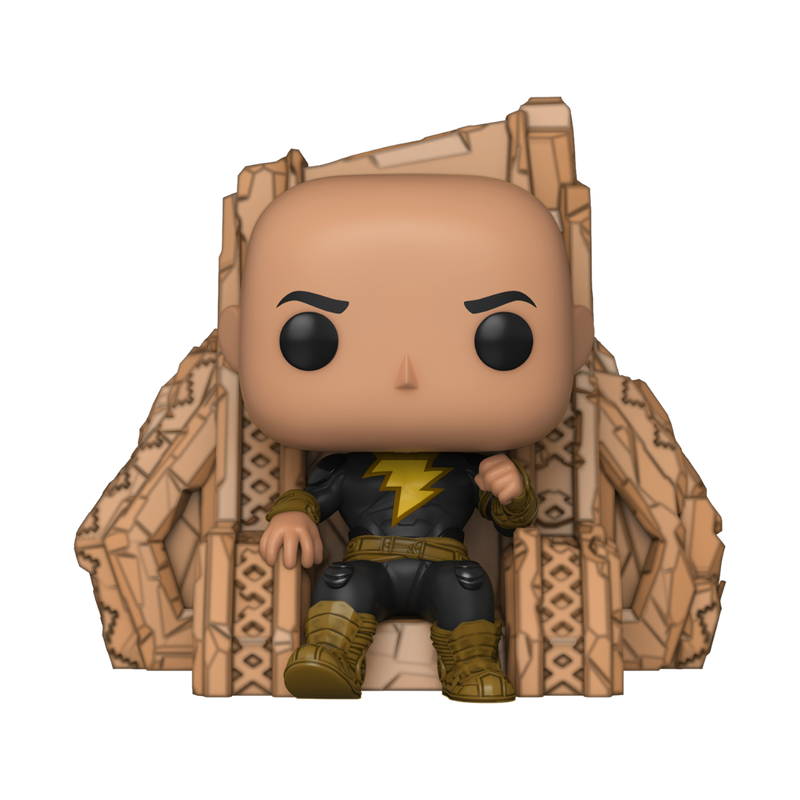Funko POP Deluxe Movies DC Black Adam Black Adam on Throne #1239#