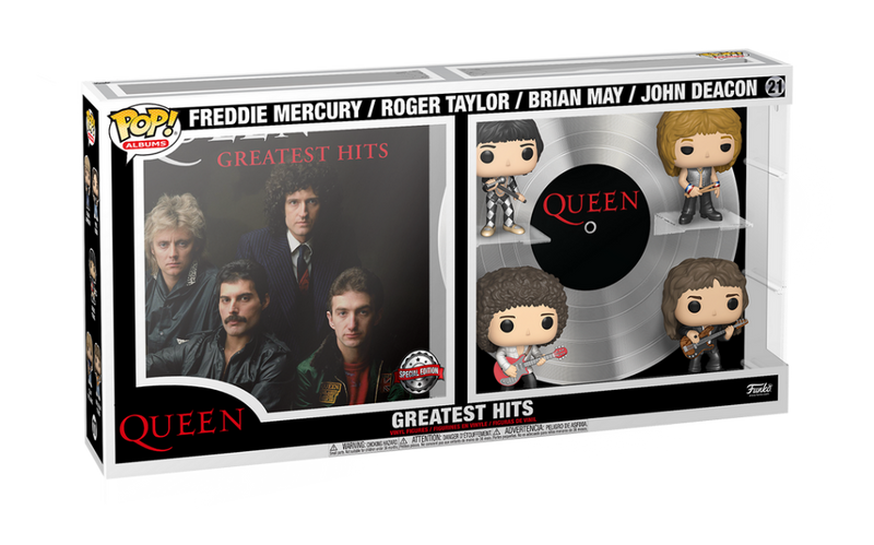 Funko POP Deluxe Rock Legend POPAlbum DeluxeQueen Greatists Hits