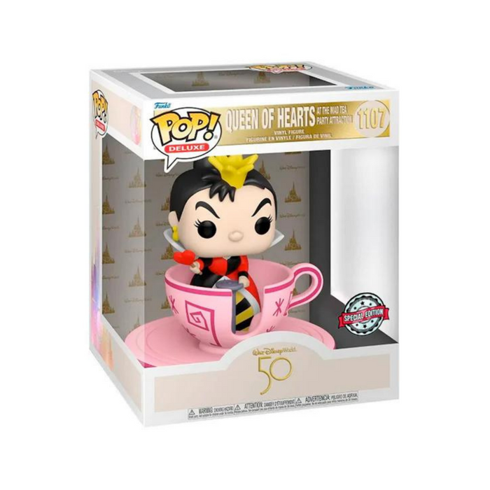 Funko Deluxe POP Figure - Walt Disney 50th Anniversary - Alice - Queen in Teacup