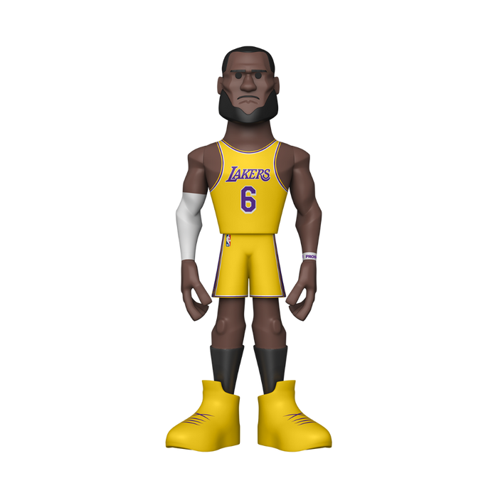 Funko Gold Premium Deluxe NBA 12'' Los Angeles Lakers LeBron James