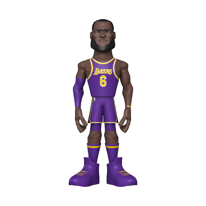 Funko Gold Premium Deluxe NBA 12'' Los Angeles Lakers LeBron James Chase