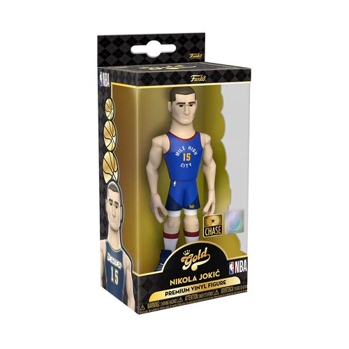 Funko Gold Premium  NBA  5'' Denver Nuggets Nikola Jokic Away Uniform with Chase