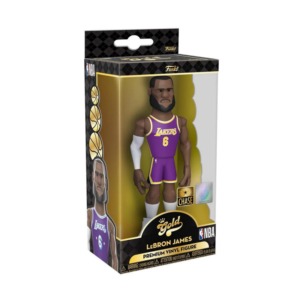 lebron funko gold