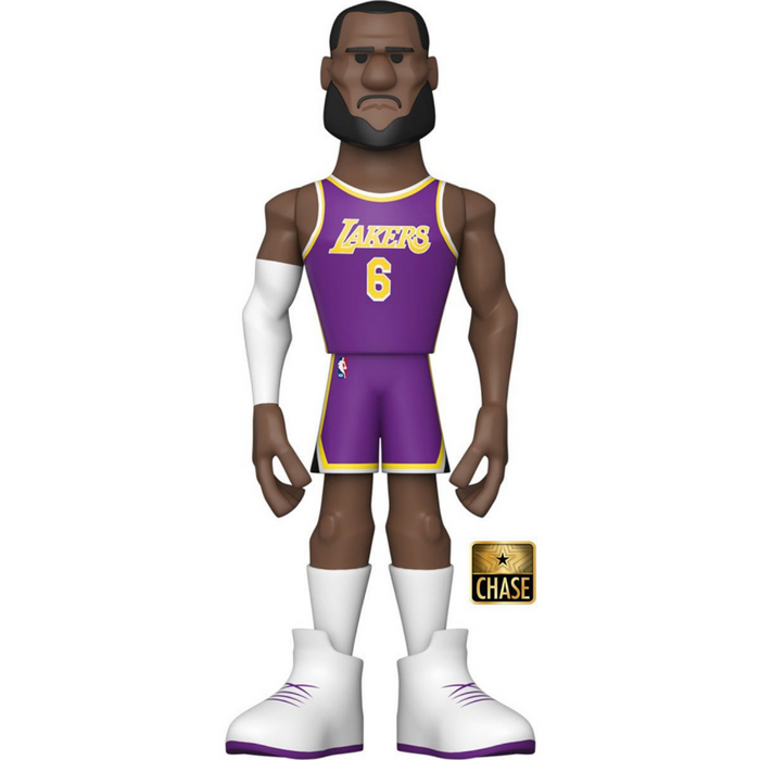 Funko Gold Premium  NBA  5'' Los Angeles Lakers Lakers LeBron James City Uniform with Chase