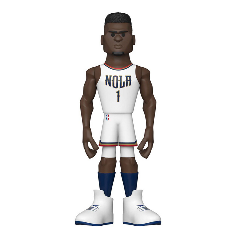 Funko Gold Premium NBA  5'' New Orleans Pelicans Zion Williamson Home Uniform