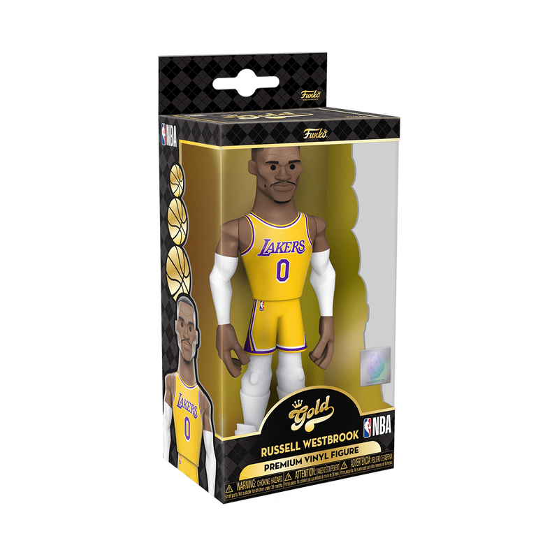 Funko GOLD Premium Figure - NBA; 5" Lakers- Russell W (CE'21)