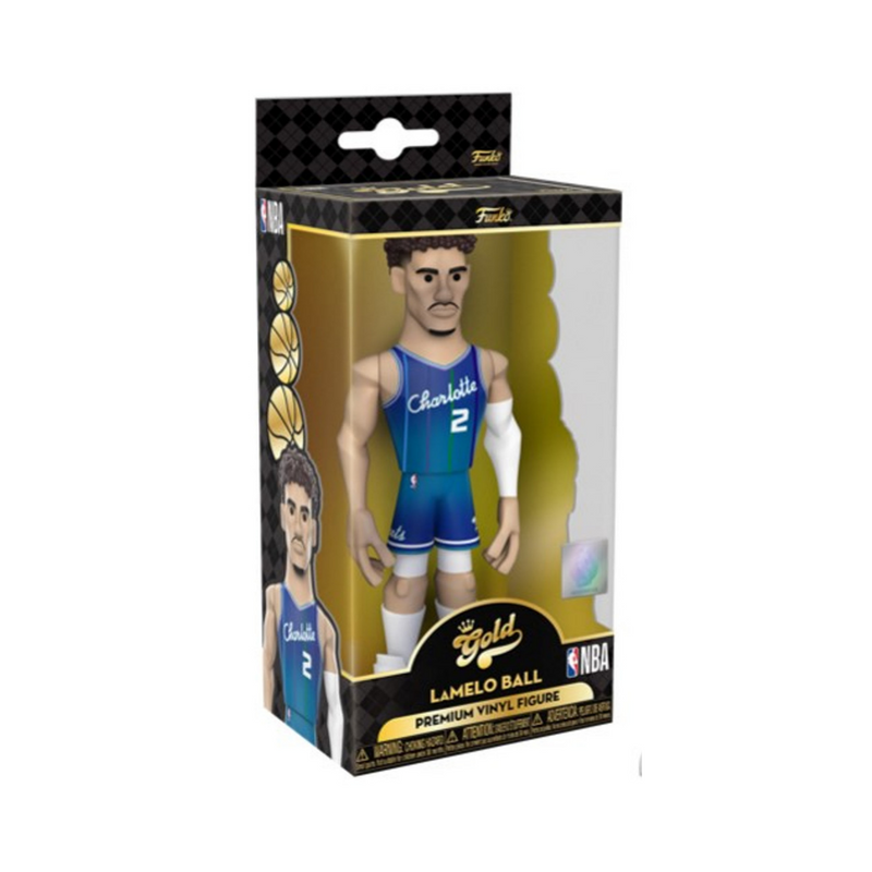 Funko GOLD Premium Figure - NBA; 5" Hornets-LaMelo Ball (CE'21)