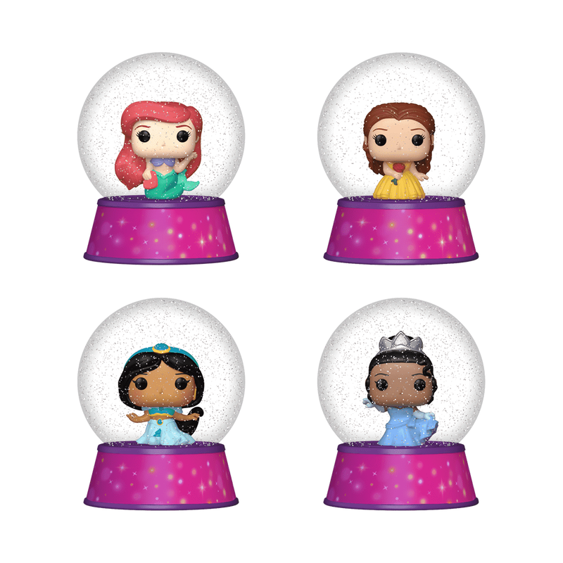 Funko Mini Snow Globes - Disney Princess (Tekli Ürün)