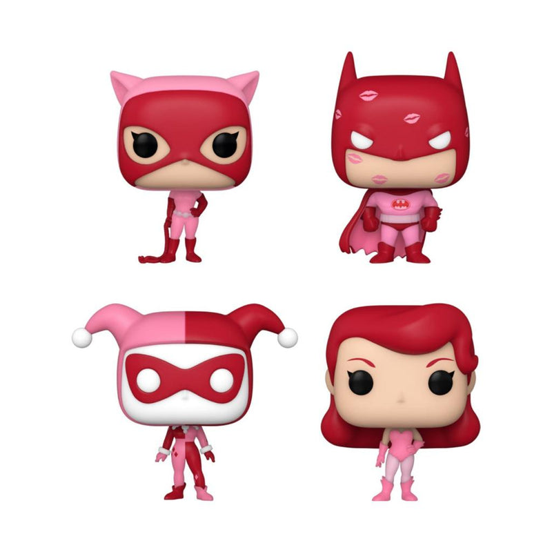 Funko POP Pocket DC Valentine 4'Lü Paket