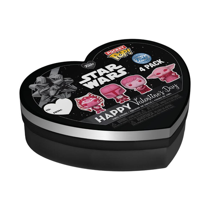 Funko Pocket POP Figure - Star Wars Valentine 4-Pack