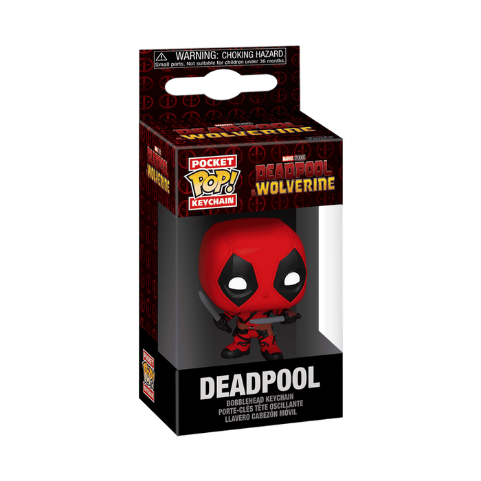 Funko POP Anahtarlık: Deadpool with Swords