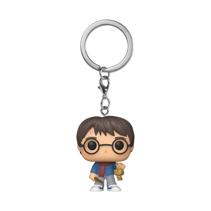 Funko POP Keychain - Harry Potter; Harry Holiday Special Edition