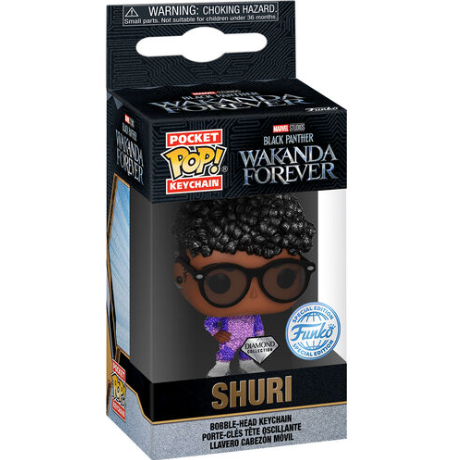 Funko POP Anahtarlık Marvel Black Panther Wakanda Forever Shuri Special Edition