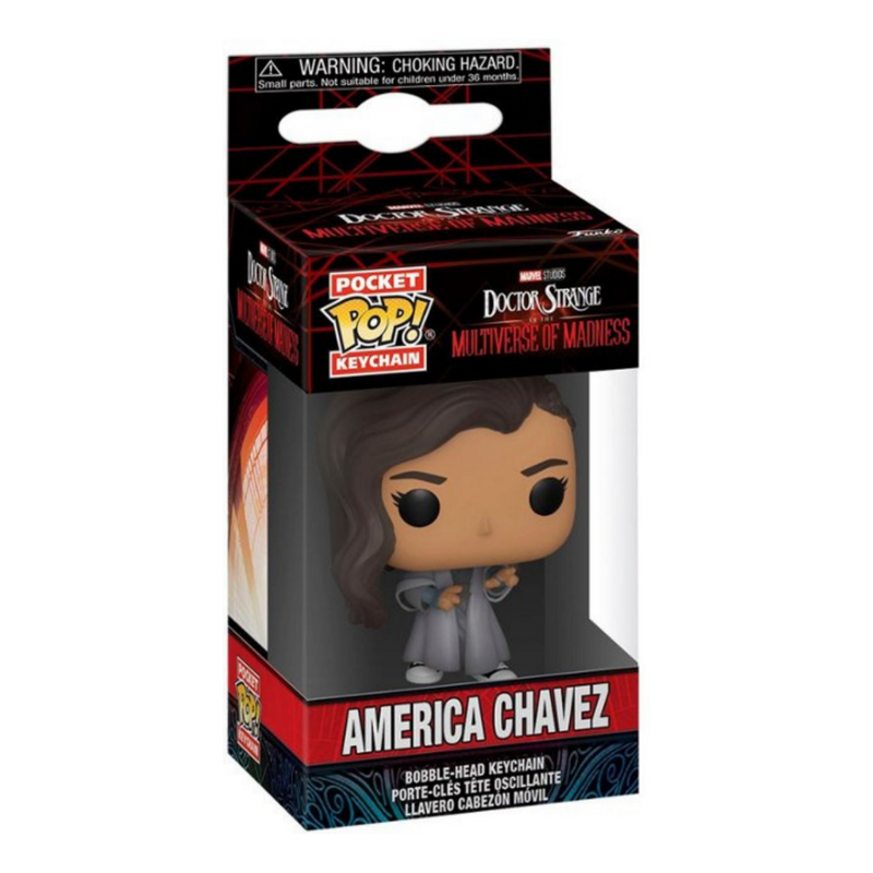 Funko POP Keychain - Marvel: Doctor Strange: Multiverse Of Madness - America Chavez