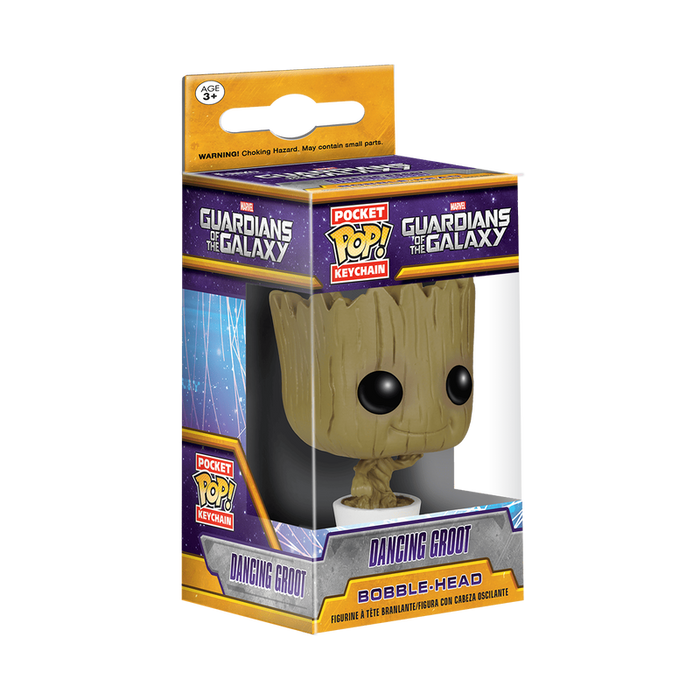 Funko Pop Figure Keychain: Marvel: Guardians Of The Galaxy: Baby Groot