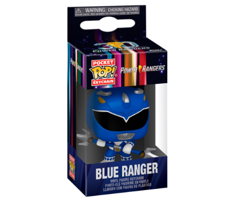 Funko POP Anahtarlık Mighty Morphin Power Rangers 30th anniversary Blue Ranger