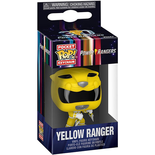 Funko Pop Anahtarlık Mighty Morphin Power Rangers 30th anniversary - Yellow Ranger