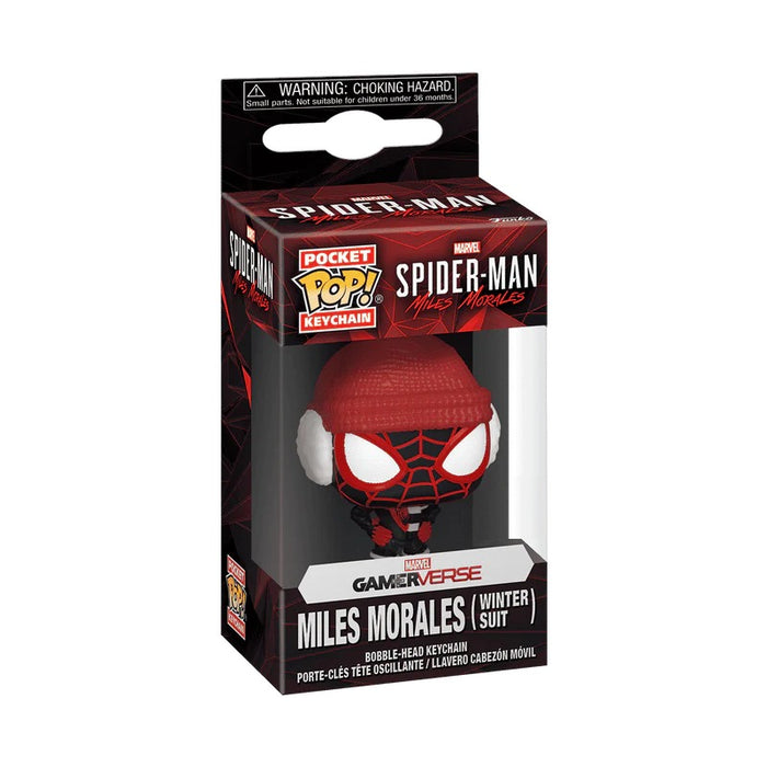 Funko POP Anahtarlık Spider-Man Miles Morales Winter Miles