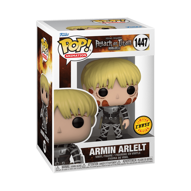Funko POP Animation: Attack On Titan - Armin Arlert With Chase