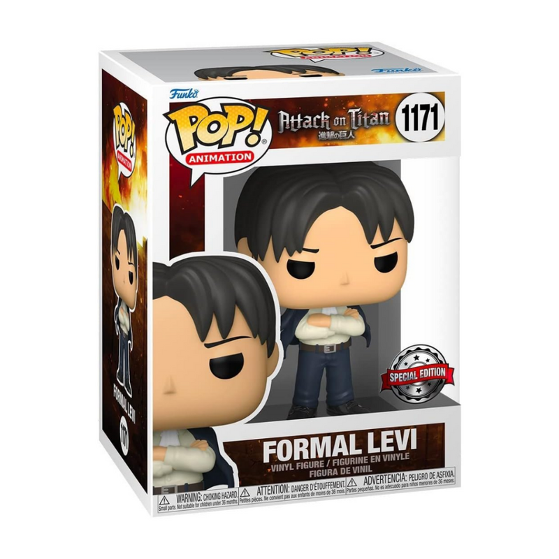 Funko POP Animation Attack On Titan Formal Levi Special Edition