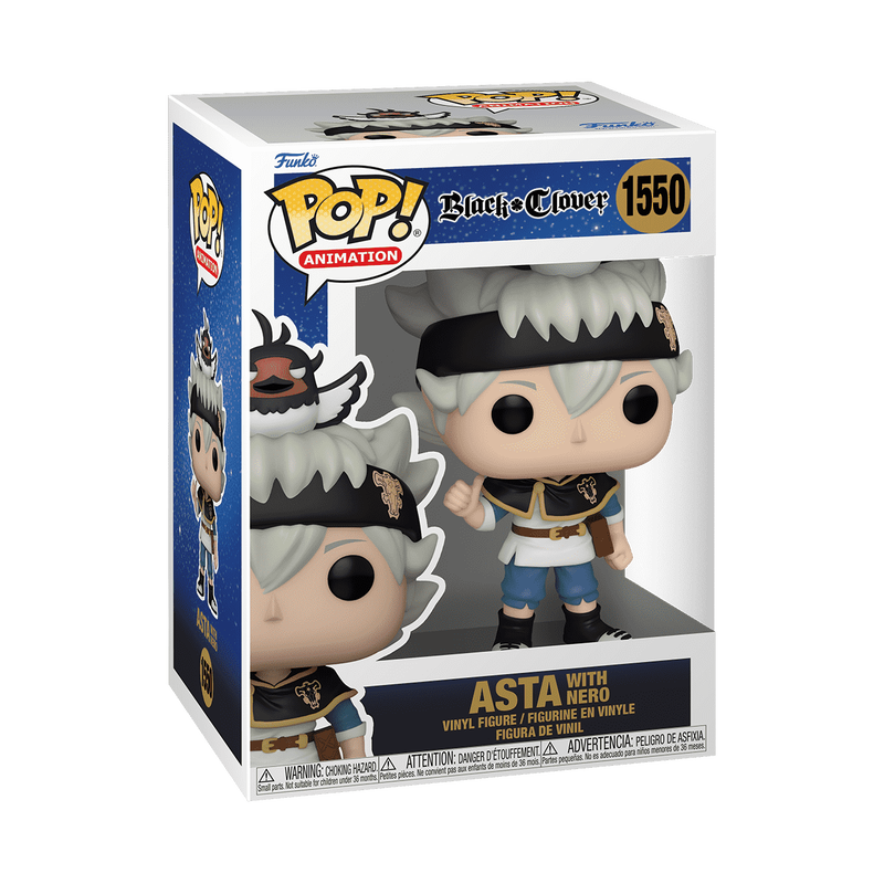 Funko POP Animation: Black Clover - Asta with Nero