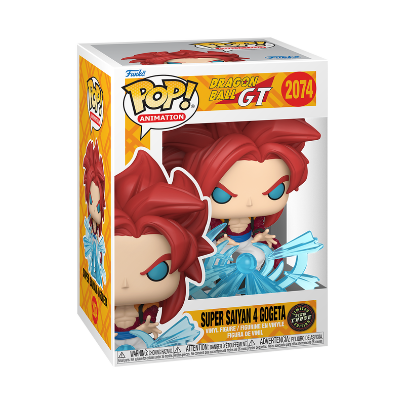 Funko POP - Animation Dragon Ball GT Super Saiyan 4 - Gogeta (Glow in the dark) Chase
