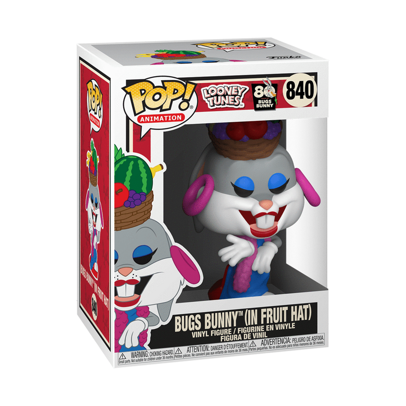Funko POP Animation Looney Tunes 80th Anniversary Bugs Bunny with Fruit Hat