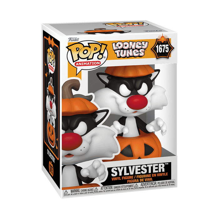 Funko POP Animation: Looney Tunes –  Sylvester w/Pumpkin