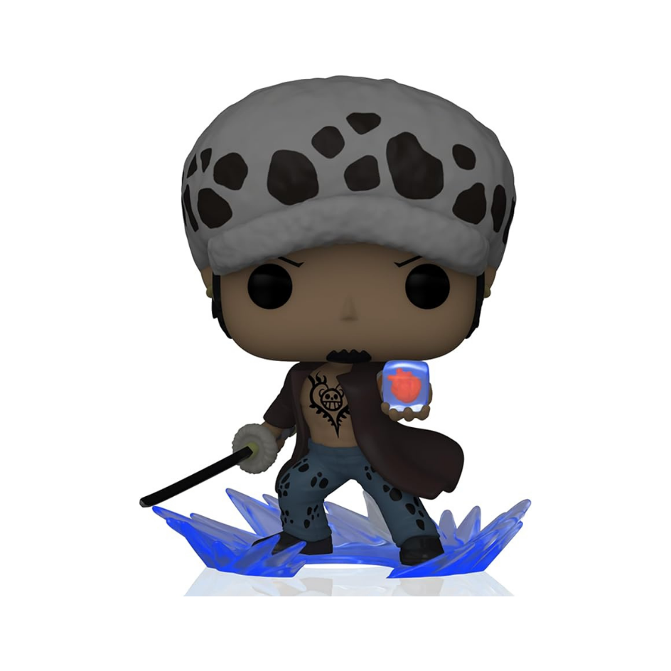 Funko POP Animation: One Piece- Trafalgar with Chase (Glow in the Dark)