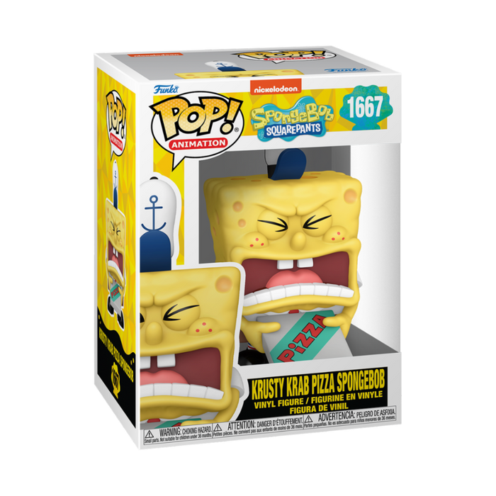 Funko POP Animation: SBS 25th- SB w/Pizza