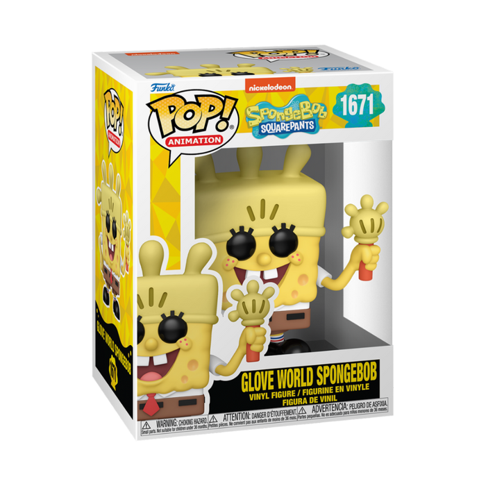 Funko POP Animation: SBS 25th - Spongebob w/ Glove Light