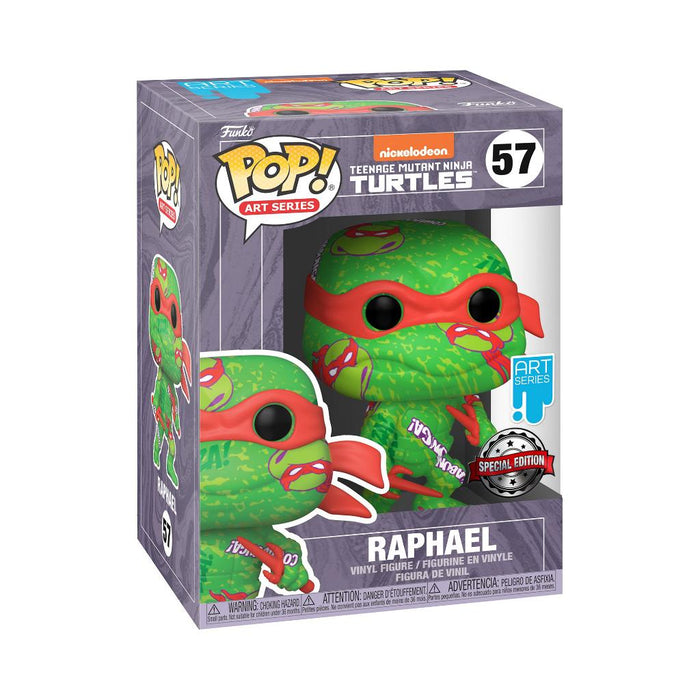 Funko Pop Figure: Artist Series: Teenage Mutant Ninja Turtle - Raphael Special Edition