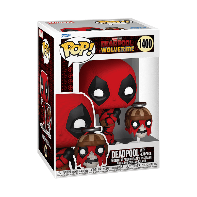 Funko POP - Buddy Marvel - Deadpool w/Headpool (Outlet)