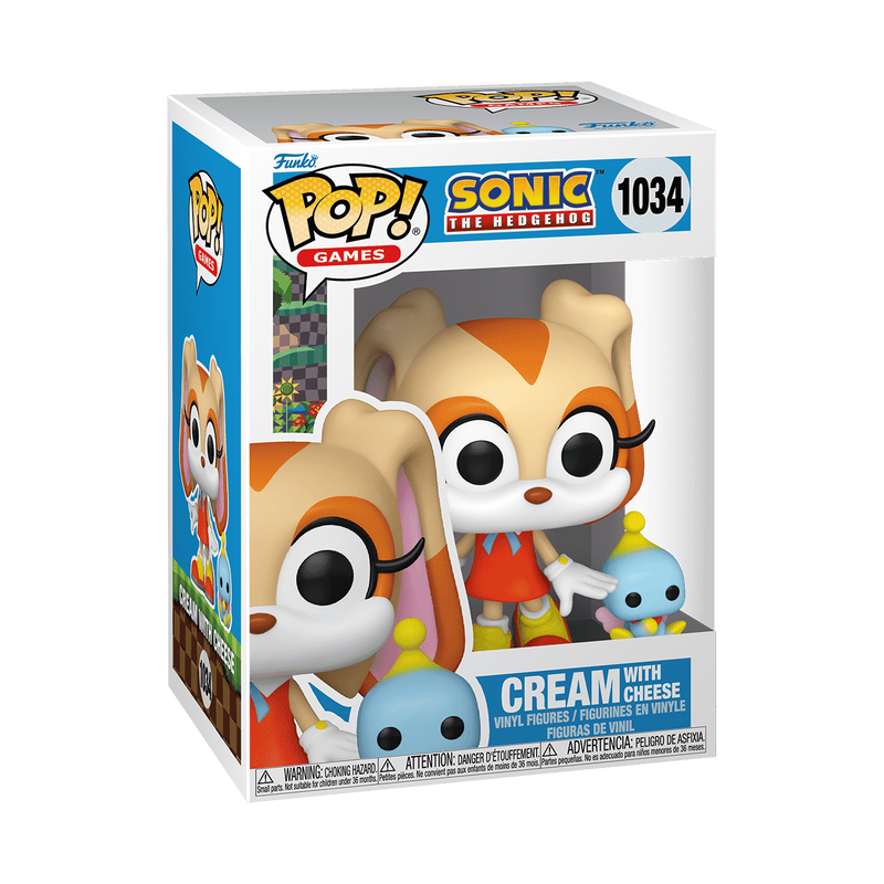 Funko POP & Buddy: Sonic The Hedgehog - Cream w/Cheese
