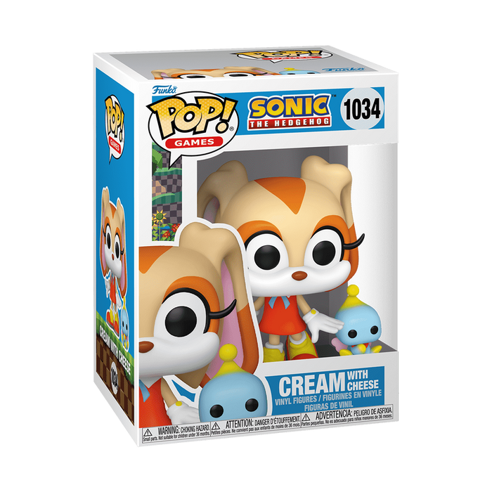 Funko POP & Buddy: Sonic The Hedgehog - Cream w/Cheese (Outlet)