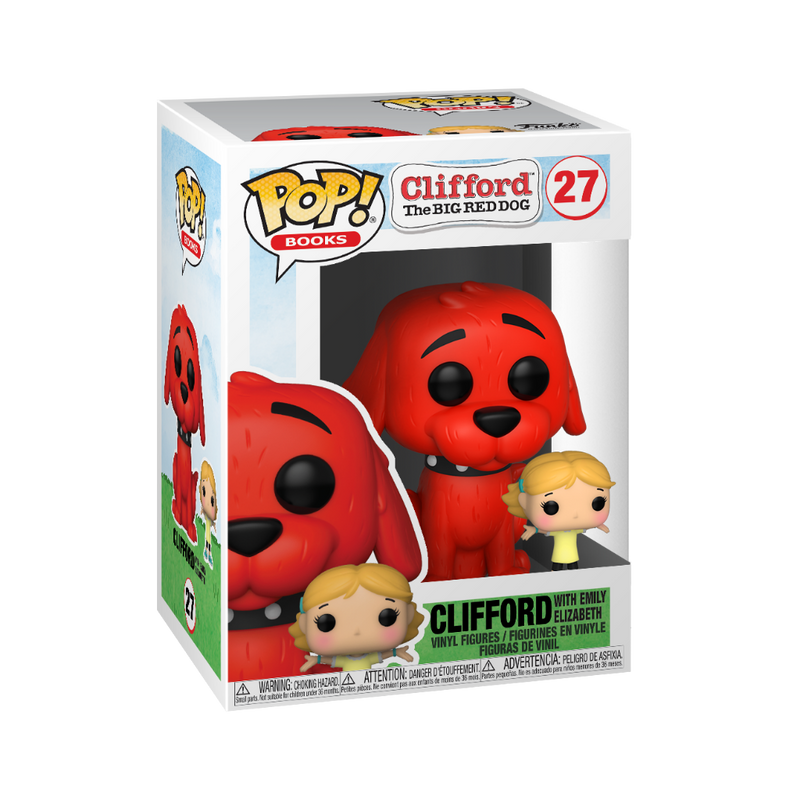 Funko POP Clifford the Big Red Dog, Clifford with Emily Elizabeth