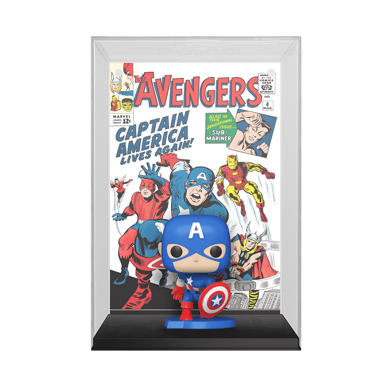 Funko POP - Comic Cover Marvel  Avengers - (Captain America)