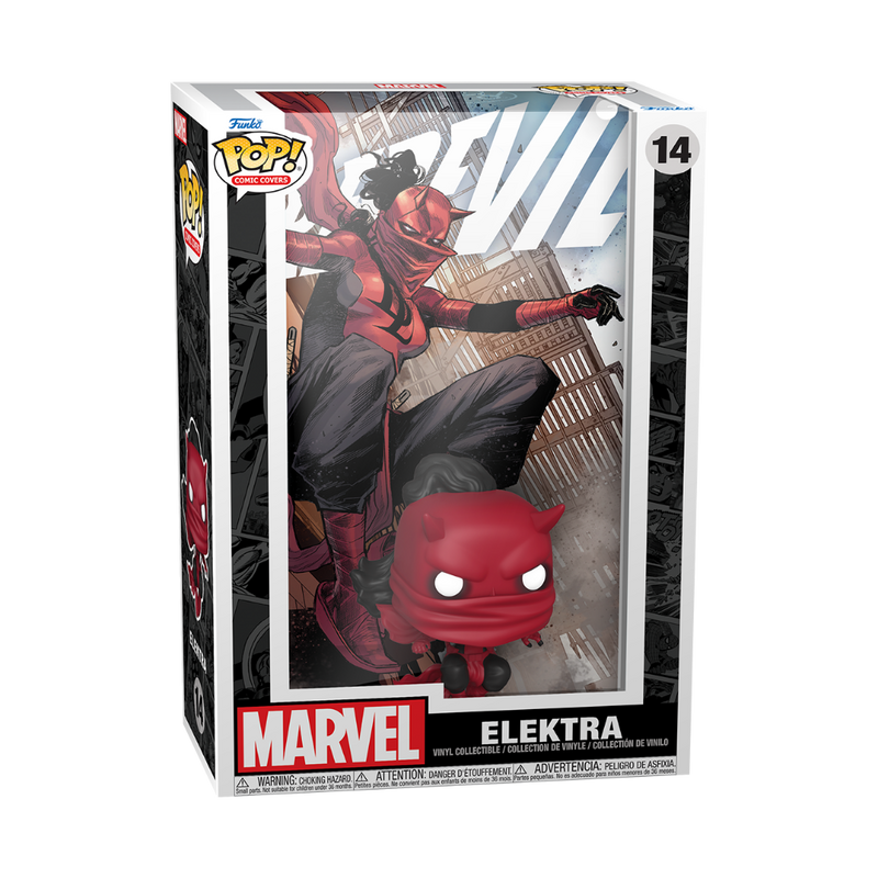 Funko Pop Figure - Comic Cover: Marvel- Daredevil - Elektra